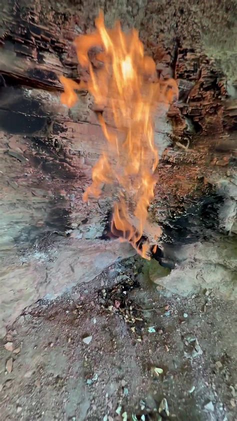 Terra Flamma：长曝光拍摄下的森林大火_视觉_视觉_凤凰艺术