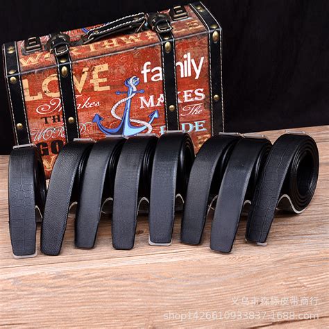 新款创意款皮带男士真皮皮带厂家直销牛皮皮带针扣腰带一件代发-阿里巴巴