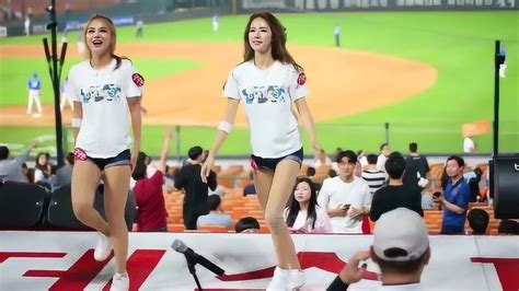 朴姬兰，韩国最美啦啦队长大跳热舞，球迷都不看球了_腾讯视频