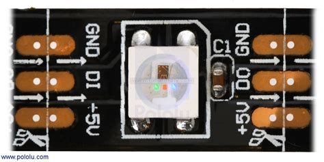 342529 - 2529 - Addressable RGB 60-LED Strip, 5V, 1m (SK6812) , da ...