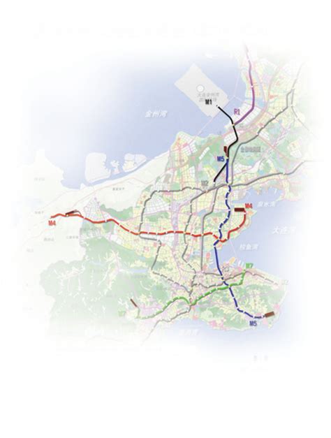 大连地铁8号线,大连市2030规划图,大连地铁规划清晰大图_大山谷图库