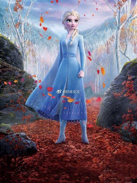 冰雪奇缘，Elsa和Anna的服装也太精美好看了吧，雪宝和风灵也超可爱