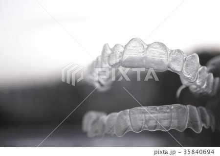 Orthodontics to correct alignment of teethの写真素材 [35840694] - PIXTA