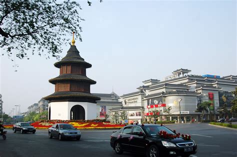 扬州运河博物馆大运塔,都市风光,建筑摄影,摄影素材,汇图网www.huitu.com