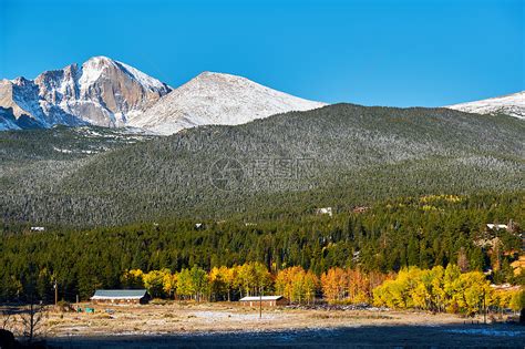 季节秋天冬天洛基山,科罗拉多州,美国高清图片下载-正版图片300154455-摄图网