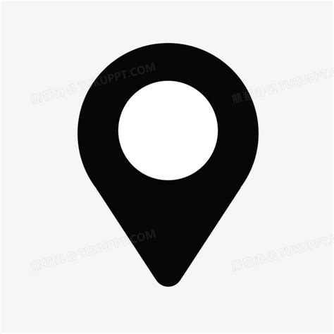 坐标gps定位位置地图位置iconicoPNG图片素材下载_位置PNG_熊猫办公