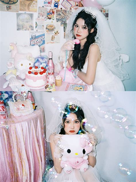 韩系画报💕姐妹们🎂全网最火的生日写真来啦！_白兔糖写真馆-站酷ZCOOL