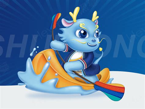 怒江皮划艇世界野水赛吉祥物设计_普尔塔-站酷ZCOOL