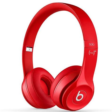 Beats Solo2 头戴式耳机 独奏版 有线耳机 (带麦 通用重低音) 红色 BEATS耳机/耳麦Solo2【价格 图片 品牌 报价 ...