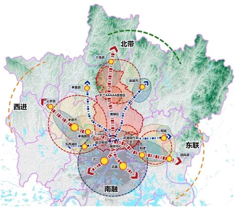 支撑武汉临空副城，发力长江新区副城，打造八大千亿板块