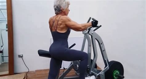 加拿大七旬老奶奶硬核健身走红 3年减重59斤