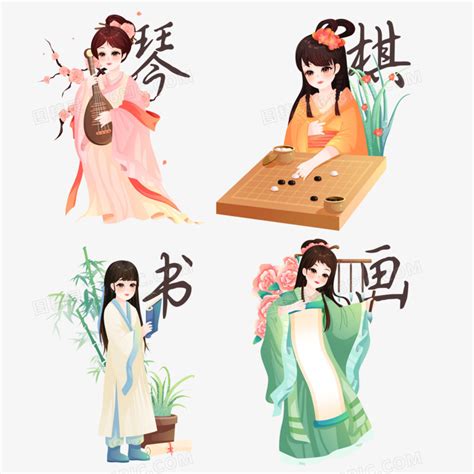 中国古代的“琴棋书画”到底指什么？-中国山水画艺术网