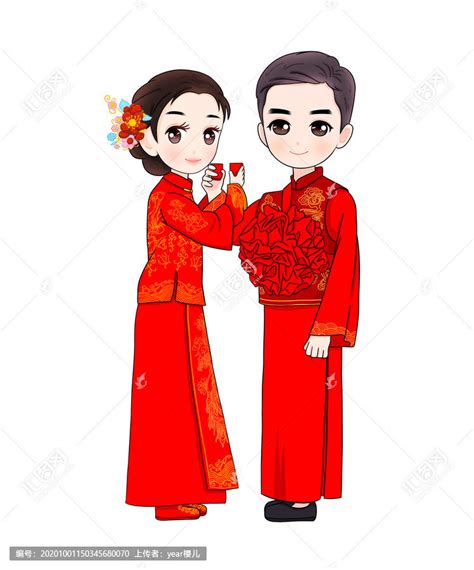 中式婚礼交杯酒,动漫卡通,设计素材,设计,汇图网www.huitu.com