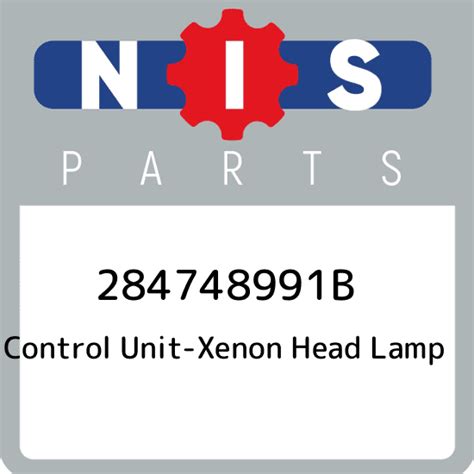 284748991B Nissan Control unit-xenon head lamp 284748991B, New Genuine ...