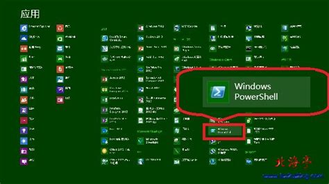 Windows PowerShell是什么,Win8系统PowerShell在哪里?_北海亭-最简单实用的电脑知识、IT技术学习个人站