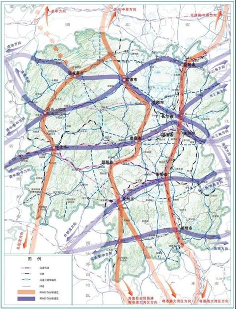 2030年永州铁路规划图,湖南2030高速规划图,我20高铁规划图_大山谷图库