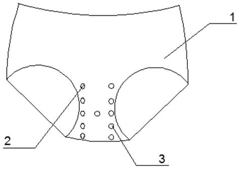 一种具有磁疗功能的内裤的制作方法