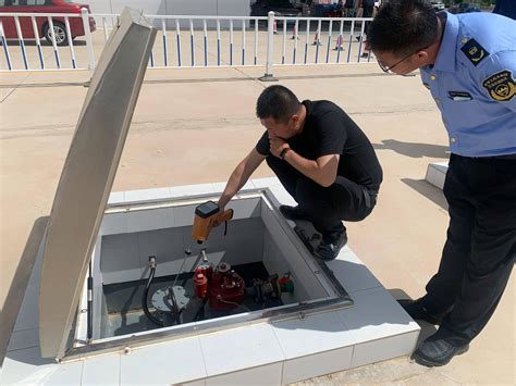 张掖市生态环境局高台分局开展加油站油气回收装置联合检查