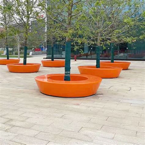 异形玻璃钢树池坐凳材料选用有哪些