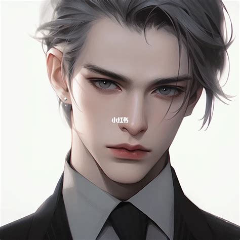 银发头像真人非主流