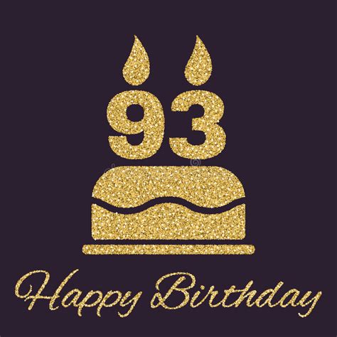 Fantastic Gold Number 93 Balloons Happy Birthday Card (Moving GIF ...