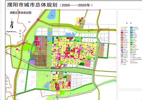 濮阳示范区规划图,濮阳规划图,濮阳2020年城市规划图_大山谷图库