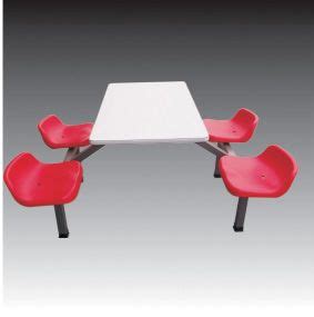 河南玻璃钢餐桌椅、学校食堂四人不锈钢餐桌椅 - 亿丰 - 九正建材网