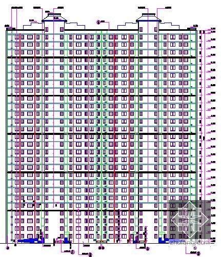 广东12层住宅楼建筑工程概算（附图纸）_住宅小区_土木在线
