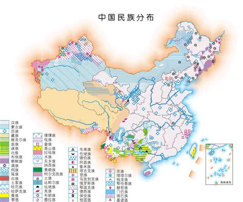 中国民族分布_中国地理地图_初高中地理网