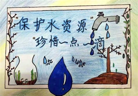 2022最新节约用水简笔画 幼儿园节约用水简笔画 - 第 3 - 水彩迷