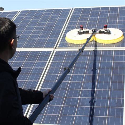 太阳能光伏板清洗机器人分布式山地光伏发电板清洁设备刷电动工具-阿里巴巴