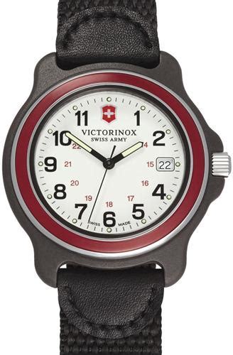 Victorinox Swiss Army pocket watches - Original - 39mm Black/White/Red ...
