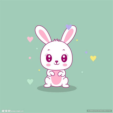 小白兔的图片