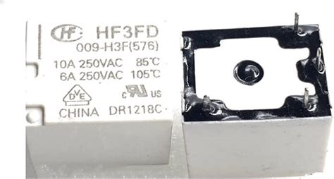 LSLINA 10 PIÈCES RelaisHF3FD 009-H3F (576) HF3FD-009-H3F HF3FD 012-H3F ...
