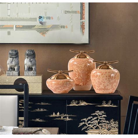 北欧花瓶插花现代客厅陶瓷摆件干花家用ins小清新摆设家居装饰品-美间设计