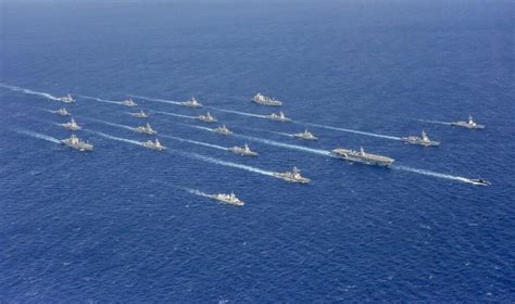 日澳美加举行大型海上军演 日本准航母站“C位” - 黑龙江网