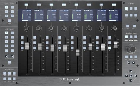 Solid State Logic推出UF8高级录音棚数字音频工作站控制器 - 新闻 - 传新科技有限公司