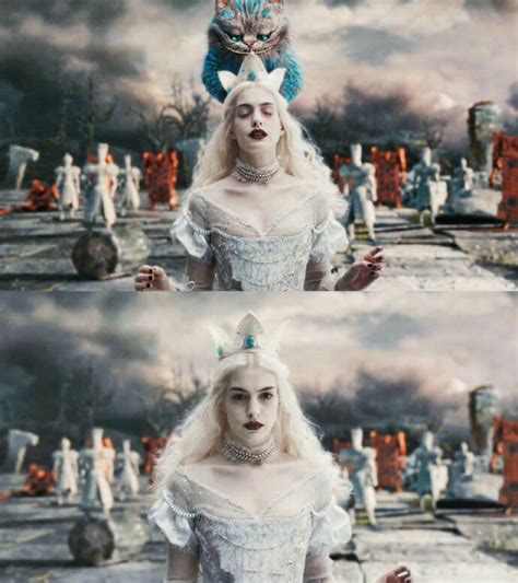 安妮·海瑟薇，《爱丽丝梦游仙境》中的白皇后，窒息惊艳的美|爱丽丝梦游仙境|安妮·海瑟薇|皇后_新浪新闻