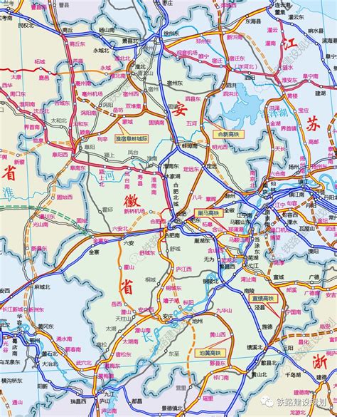 安徽交通地图图片