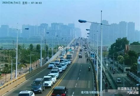 由于蚌埠解放路桥从今天起施工改造，早点时_车家号_发现车生活_汽车之家
