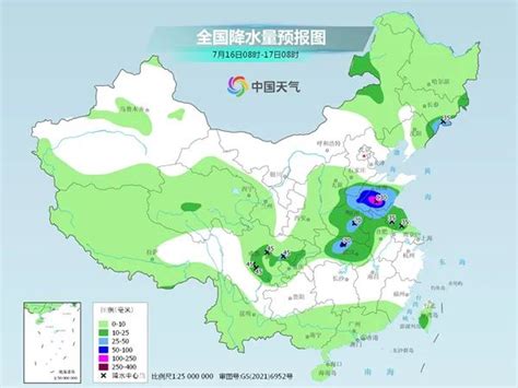 中国暴雨日数、洪水灾害 与风暴潮分布示意图 - 土木在线