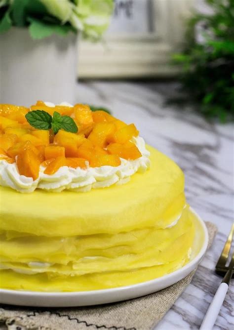 属于夏季的美味：芒果千层蛋糕，一口下去超满足__财经头条
