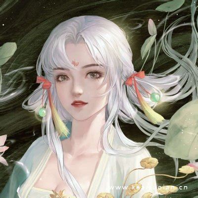 古风头像女生下雨的图片