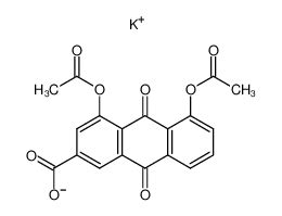 摩贝百科-1,8-二乙酰基-3-羧基蒽醌(CAS号13739-02-1),可查询MSDS及用途
