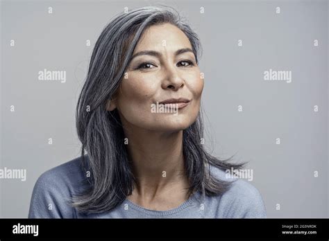 Asian model mature hi-res stock photography and images - Alamy