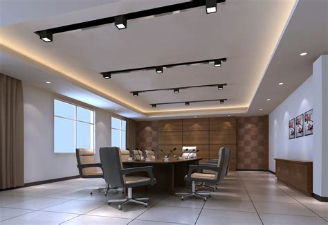办公室装修设计，前台区照明设计的重要性_岚禾装饰设计