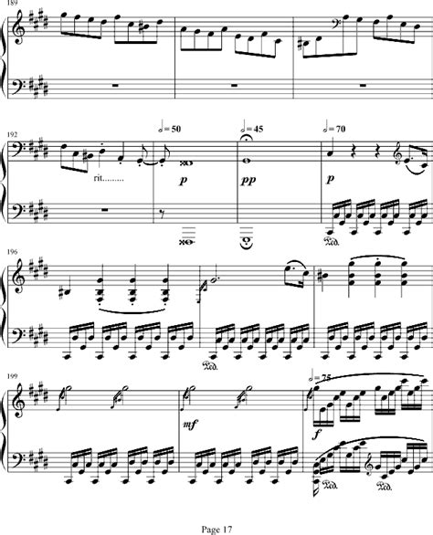 《月光奏鸣曲 第二乐章,钢琴谱》贝多芬（五线谱 钢琴曲 指法）-弹吧|蛐蛐钢琴网