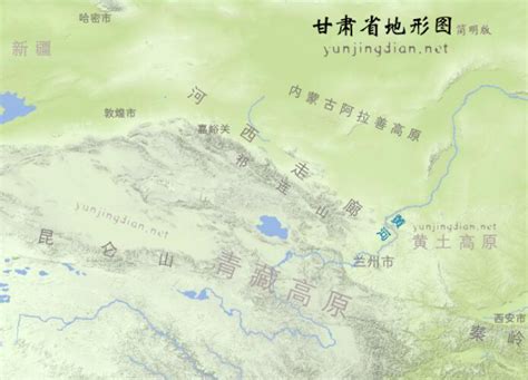 甘肃省地图png图片免费下载-素材7zNWPUPaV-新图网