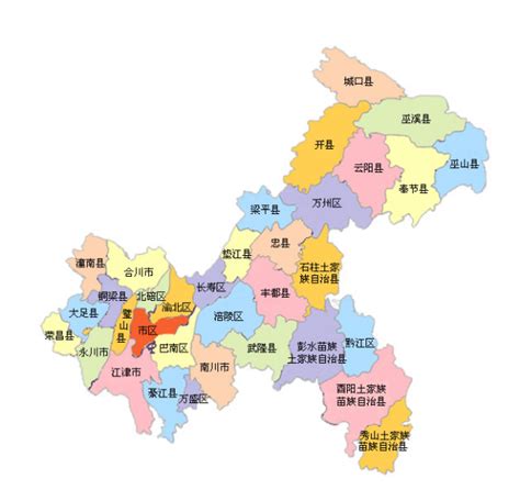 重庆市地图全图高清版