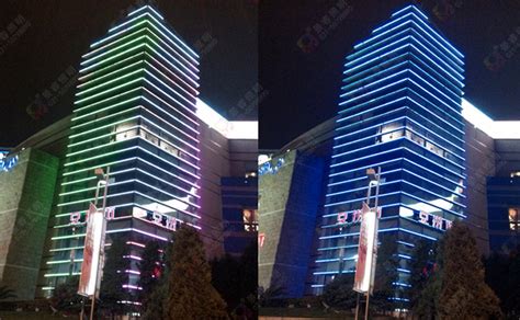 上海西郊百联外立面灯光照明,上海景睿照明工程有限公司